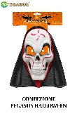 MASCHERA MORTE CON CAPPUCCIO DI HALLOWEEN CF 24 PZ